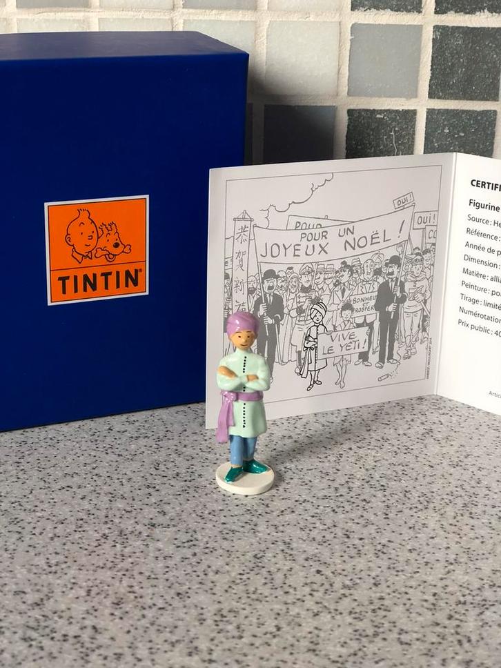 Pixi Kuifje wenskaart: De prins van Rawhajpoutalah, Verzamelen, Stripfiguren, Zo goed als nieuw, Beeldje of Figuurtje, Kuifje