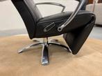 Jori Brainbuilder Relaxfauteuils zwart leer mono move stoel, Jori, Leer, Ophalen of Verzenden