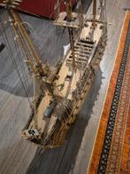 Het kleine model van het oude schi, Hobby en Vrije tijd, Modelbouw | Boten en Schepen, Ophalen, Gebruikt, Overige merken