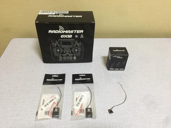 Splinternieuwe Radiomaster GX 12 + 2 X  ER5C + 1 X RM 4-in-1, Hobby en Vrije tijd, Modelbouw | Radiografisch | Overige, Nieuw