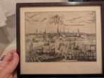 Leuk oud prentje van Amsterdam, Ophalen of Verzenden