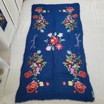 Desigual sjaal floral bloemen print blauw, Kleding | Dames, Mutsen, Sjaals en Handschoenen, Desigual, Ophalen of Verzenden, Zo goed als nieuw