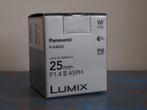 Panasonic lumix 25 mm F 1.4 II ASPH, Audio, Tv en Foto, Fotografie | Lenzen en Objectieven, Ophalen, Zo goed als nieuw, Groothoeklens