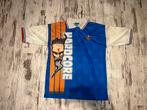 90’s thunderdome id&t soccershirt gabber hardcore ruffneck, Ophalen of Verzenden, Zo goed als nieuw, Maat 52/54 (L), Zwart