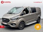 Ford Transit Custom 320 2.0 TDCI L2H1 Limited DC 130PK 2x Sc, Voorwielaandrijving, Gebruikt, 4 cilinders, Lichtsensor