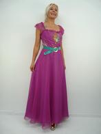 *Abfab Vintage Roze/Paarse Jurk 38*, Maat 38/40 (M), Zo goed als nieuw, Roze, Onder de knie