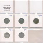 Nederland Set 1/2 Guldenmunten Zilver 1921-1930 (5 stuks)