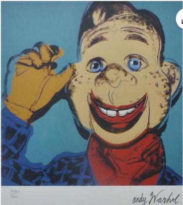 Andy Warhol (1928) Grano Lithografie "Howdy Doody" Ges Gen beschikbaar voor biedingen
