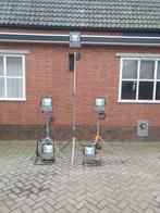 Bouwlamp schijnwerper verlichting bouwverlichting statief, Ophalen, Nn, Gebruikt, Nn