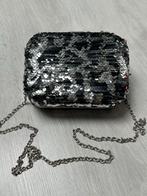 Pailletten Avondtasje, Sieraden, Tassen en Uiterlijk, Tassen | Damestassen, Ophalen of Verzenden, Nieuw, Zwart, Avondtasje
