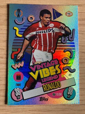 Ronaldo PSV Topps Spelerskaart - Vintage Vibes Legend beschikbaar voor biedingen