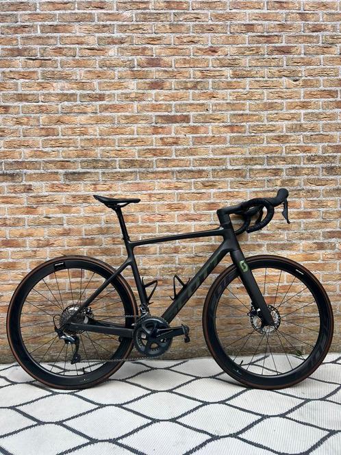 Scott Addict 20 Black M + Shimano Ulterga + Scope R4 carbon, Fietsen en Brommers, Fietsen | Racefietsen, Zo goed als nieuw, Heren