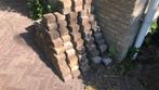 Gratis af te halen: ca. 220 (sier)klinkers, 10x10 cm, Tuin en Terras, Grind, Keien en Split, Ophalen, Zo goed als nieuw, Overige materialen