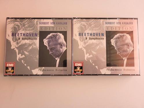 Beethoven 9 Symfonieën - Herbert von Karajan (5 CD), Cd's en Dvd's, Cd's | Klassiek, Gebruikt, Orkest of Ballet, Classicisme, Boxset