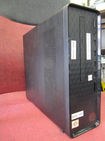 (38)HP Slim Desktop S01-AF0xxx. (Mini PC.30x27x10 cm)8Gb,SSD beschikbaar voor biedingen