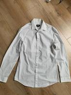 Wit overhemd met kleine zwarte stipjes slim fit (easy iron), Kleding | Heren, Overhemden, Halswijdte 38 (S) of kleiner, Wit, Ophalen of Verzenden