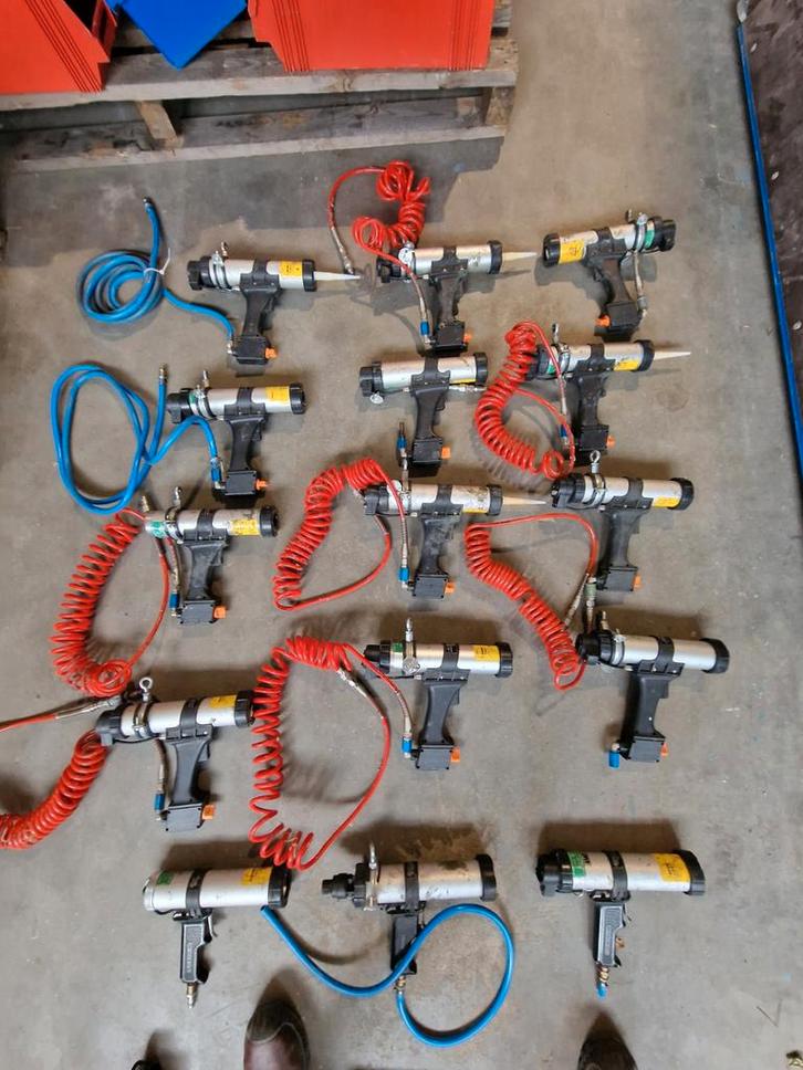 Pneumatische Kitspuit - Professioneel Gebruik, Doe-het-zelf en Verbouw, Gereedschap | Handgereedschap, Gebruikt, Ophalen of Verzenden