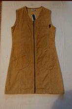 Vroom Dreesmann beige katoenen overgooier (jurk) maat 164, Meisje, Vroom Dreesmann, Nieuw, Ophalen of Verzenden