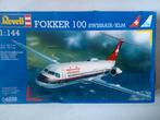 Revell 1/144 Fokker 100 Swissair/KLM, Hobby en Vrije tijd, Modelbouw | Auto's en Voertuigen, 1:50 of kleiner, Auto, Revell, Ophalen of Verzenden