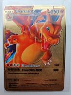 Charizard GX Black star promo Pokemon metalen kaart goud, Hobby en Vrije tijd, Verzamelkaartspellen | Pokémon, Ophalen of Verzenden