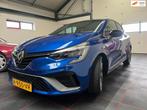 Renault Clio 1.0 TCe 90 R.S. Line, Auto's, Voorwielaandrijving, Gebruikt, Blauw, Leder en Stof