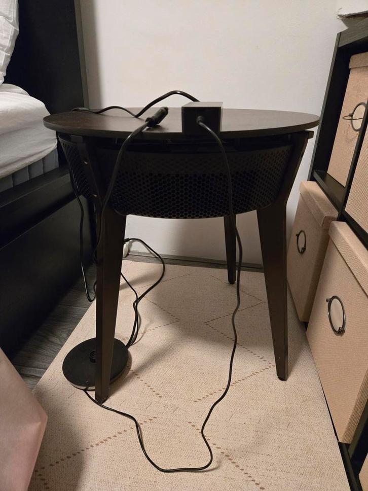 IKEA Starkvind Luchtreiniger Tafel, Huis en Inrichting, Tafels | Bijzettafels, Rond, Minder dan 55 cm, Ophalen