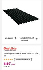 Bitumen Golplaten NIEUW, Doe-het-zelf en Verbouw, Platen en Panelen, Ophalen, Nieuw
