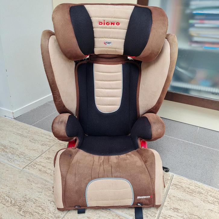 Diono Monterey 15-36kg Autostoel, Kinderen en Baby's, Autostoeltjes, Gebruikt, Overige merken, 15 t/m 36 kg, Autogordel, Verstelbare rugleuning
