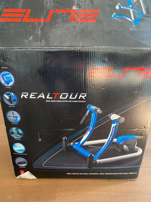 Realtour Elite hometrainer, Sport en Fitness, Wielrennen, Gebruikt, Overige typen, Ophalen
