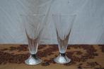 Glaasjes op zilveren voet, Antiek en Kunst, Antiek | Glas en Kristal, Ophalen of Verzenden