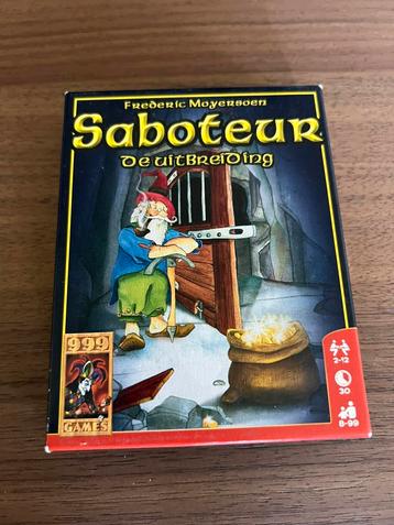 Saboteur de uitbreiding beschikbaar voor biedingen