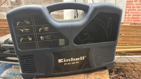 Einhell BT-AC 180 KIT Luchtcompressor met accessoires, Doe-het-zelf en Verbouw, Compressors, Gebruikt, 6 tot 10 bar, Minder dan 25 liter