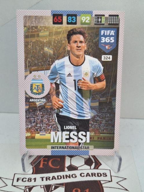 Messi - Argentinie - Panini Adrenalyn, Verzamelen, Sportartikelen en Voetbal, Zo goed als nieuw, Poster, Plaatje of Sticker, Buitenlandse clubs