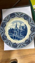 Fraai wandbeld van Delft Oostpoort, Antiek en Kunst, Antiek | Wandborden en Tegels, Ophalen of Verzenden