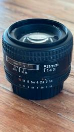 Nikon 50 mm 1.4 D portret lens AF Nikkor, Info@surfroute.nl, Ophalen of Verzenden, Zo goed als nieuw, Standaardlens