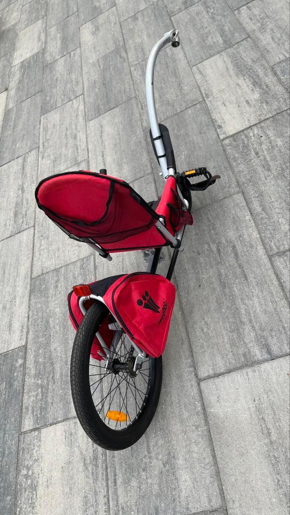 Weehoo aanhangfiets, Fietsen en Brommers, Fietsaccessoires | Aanhangers en Karren, Gebruikt, Aanhangfiets, 20 tot 40 kg, Ophalen