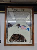 Vintage Vogue Spiegel - 1919, Ophalen, Rechthoekig, 50 tot 100 cm, 100 tot 150 cm