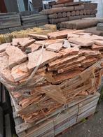 Natuursteen Flagstones - 45 m2 - Toscaanse Sfeer, Tuin en Terras, Tegels en Klinkers, Ophalen, Gebruikt, Terrastegels, Natuursteen