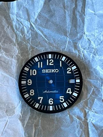 Seiko mod wijzerplaat beschikbaar voor biedingen
