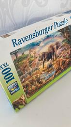 Ravensburger legpuzzel 100 XXL - safari dieren, Ophalen of Verzenden, Zo goed als nieuw
