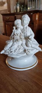 Capodimonte Marcolin porseleinen bisquit beeldje te koop, Antiek en Kunst, Antiek | Porselein, Ophalen of Verzenden