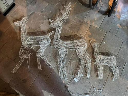 VERLICHTE RENDIEREN, Diversen, Kerst, Zo goed als nieuw, Ophalen