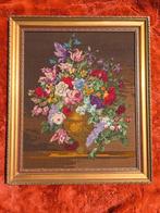 geborduurd schilderij Jan Davidsz. van de Heem, Antiek en Kunst, Kunst | Schilderijen | Klassiek, Ophalen of Verzenden