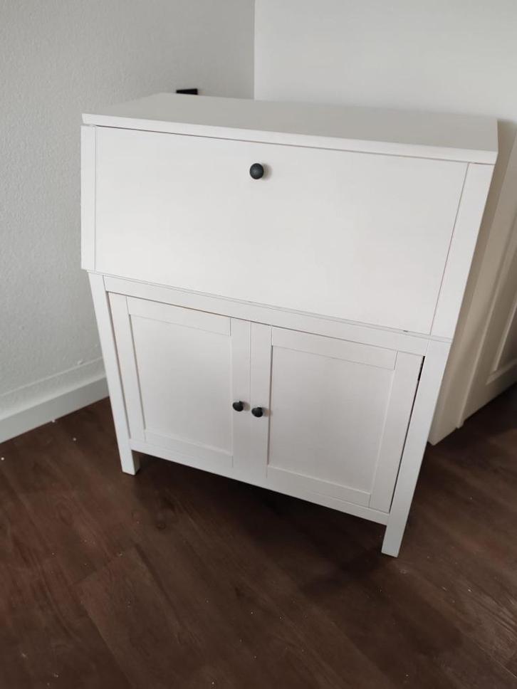 Ikea Hemnes Secretary Desk, Huis en Inrichting, Kasten | Dressoirs, Gebruikt, 50 tot 100 cm, 25 tot 50 cm, Met deur(en), Met plank(en)