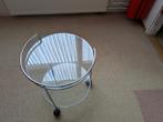 Glazen tafel, rond, Minder dan 55 cm, Gebruikt, Rond, Glas