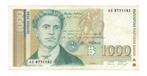 Bulgarije 1.000 Leva 1994, Ophalen of Verzenden, Bulgarije, Los biljet
