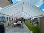 Partytent, 8x4 meter met zijkanten, Ophalen, Gebruikt, Partytent, 4 tot 6 meter