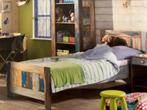 COMING KIDS houten stoer eenpersoons bed met lattenbodem, Kinderen en Baby's, Kinderkamer | Bedden, Ophalen, 85 tot 100 cm, Zo goed als nieuw