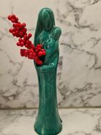 Mooi gestileerde Maria en kind beeld, bloemen vaasje, kerst, Ophalen of Verzenden