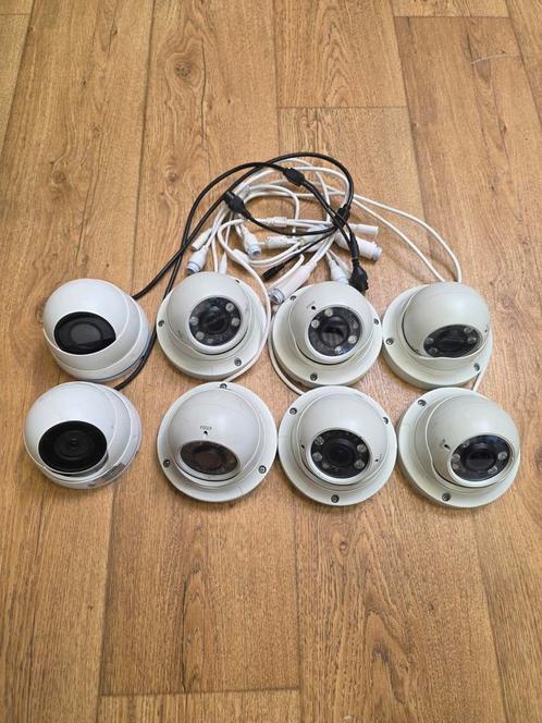 8 IP-beveiligingscamera’s, Audio, Tv en Foto, Videobewaking, Gebruikt, Ophalen of Verzenden